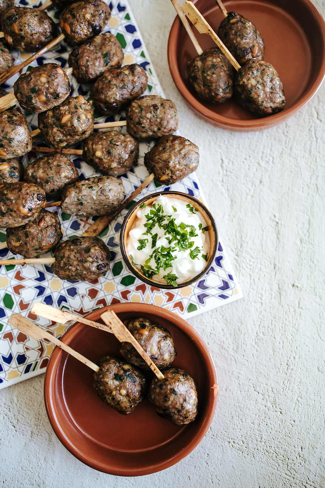 Lamb & Pinenut Koftas