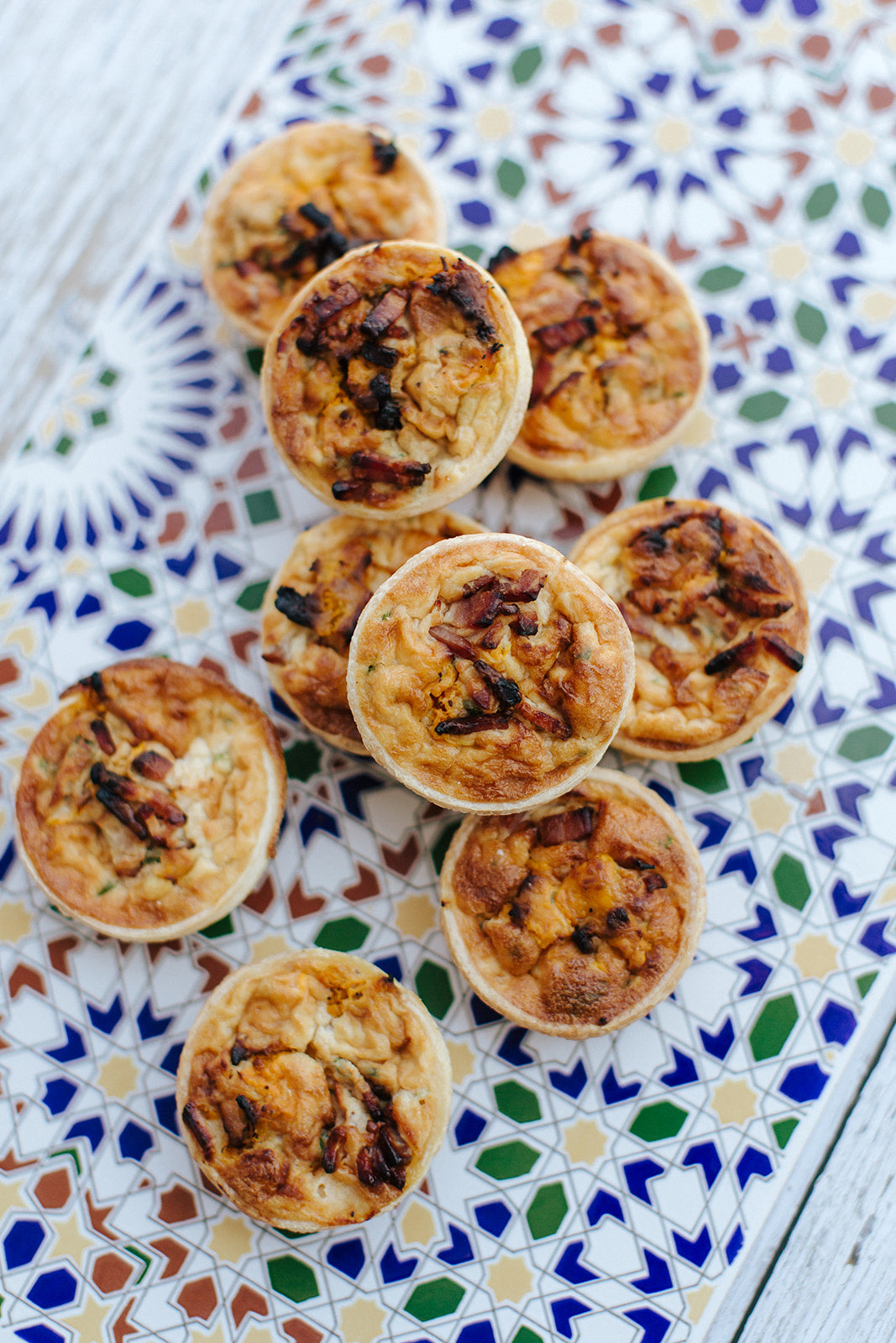 Bacon, Maple & Pumpkin Tartlets