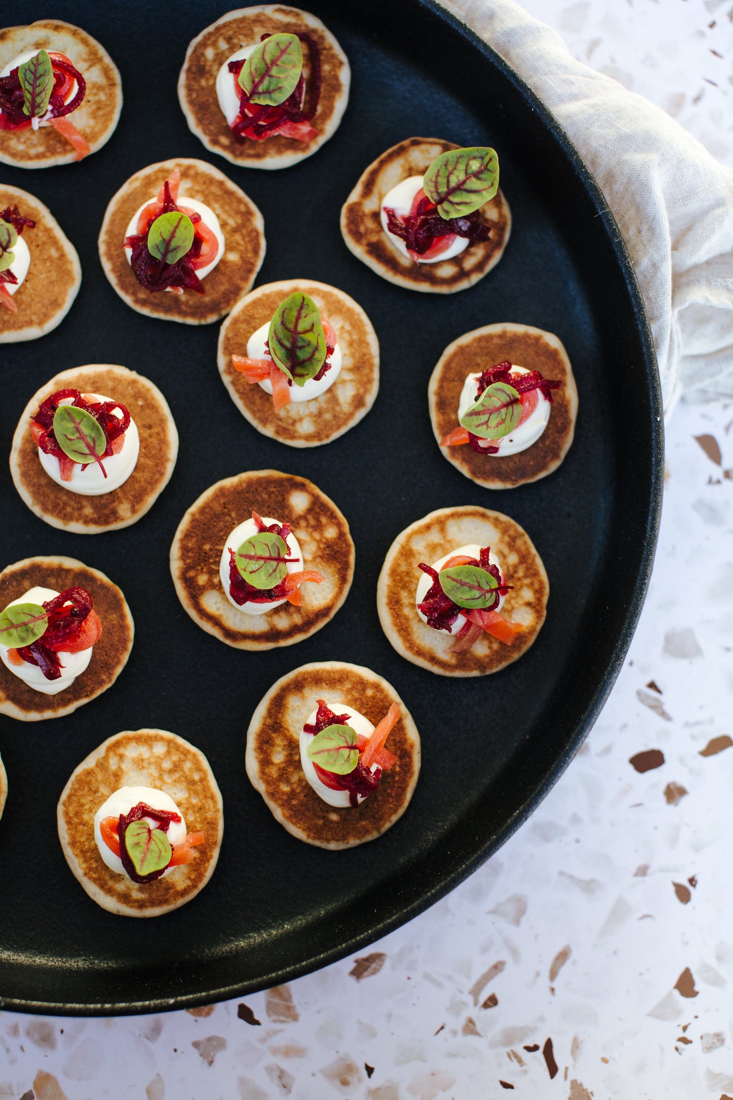 Ocean Trout Blini