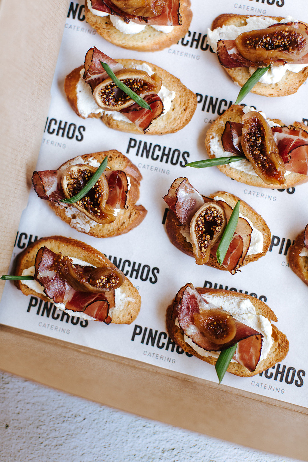 Bresaola, Whipped Ricotta and Fig Bruschetta